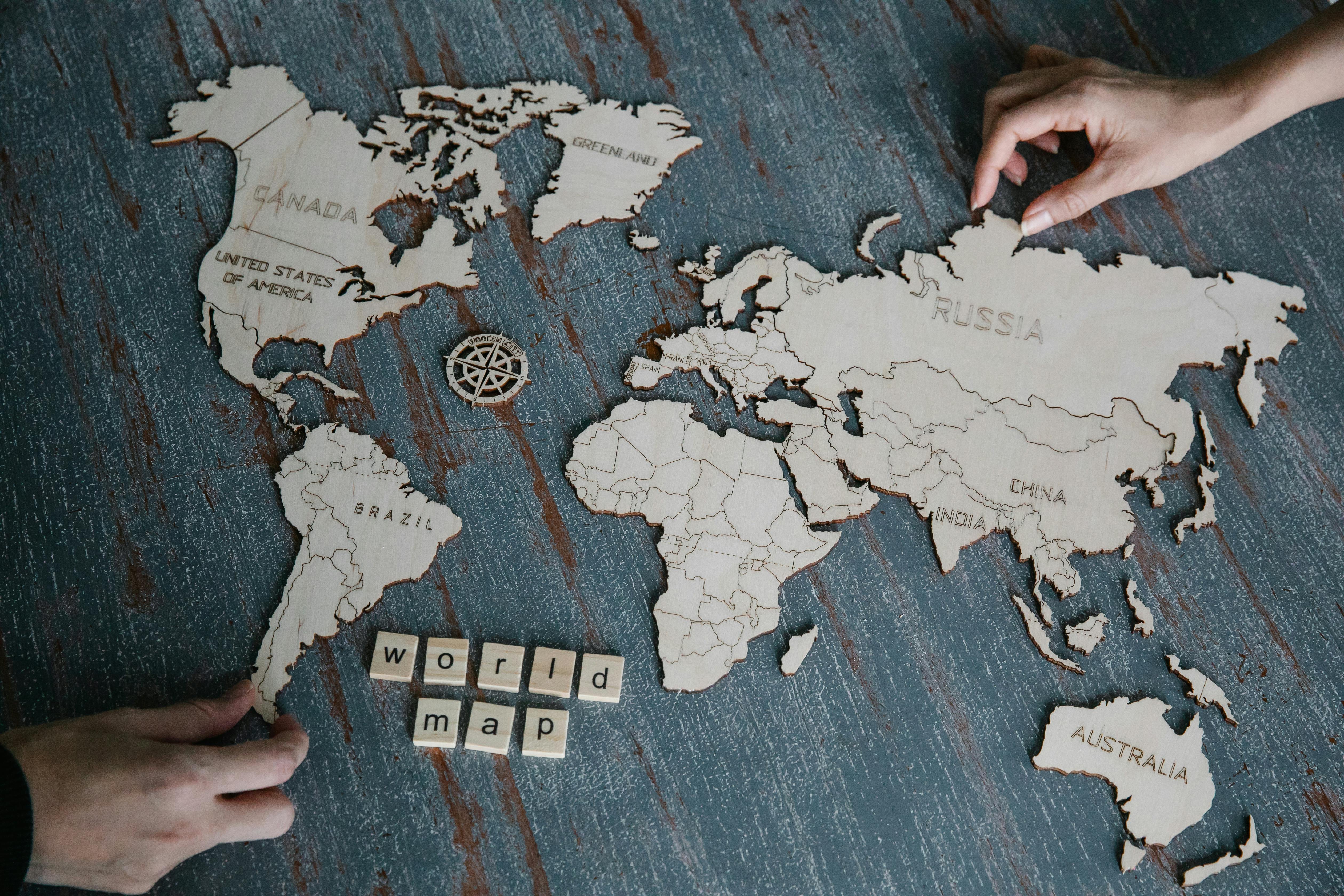 Global Book Distribution Map